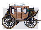 clip art of stagecoach