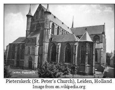Pieterskerk (St. Peter's Church, Leiden, Holland