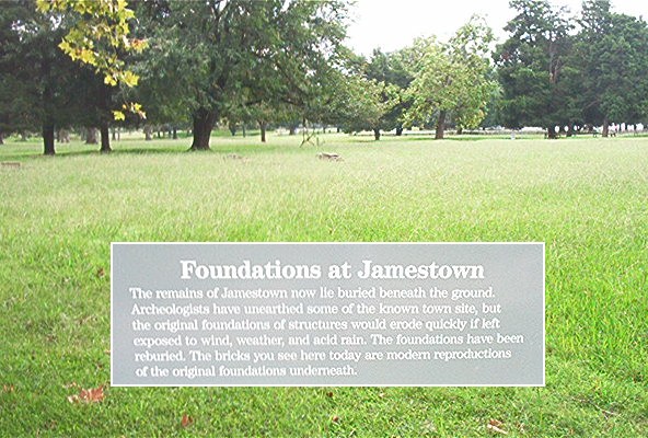Hidden foundations of Jamestown