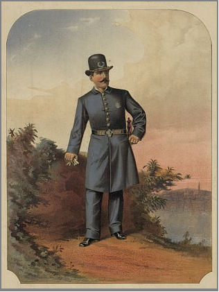 19th Century New York City policeman