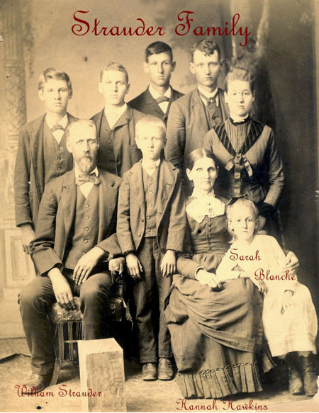 photo of Strawder Chandler family