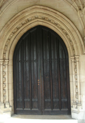 image of church door